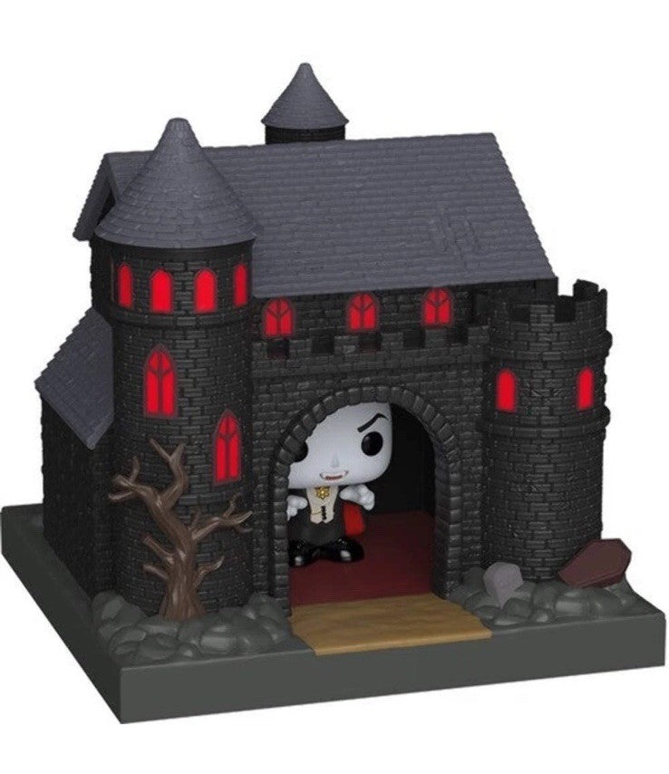 Universal Monsters Bitty POP! Towns Vinyl Figure Dracula with Castle - [New]1