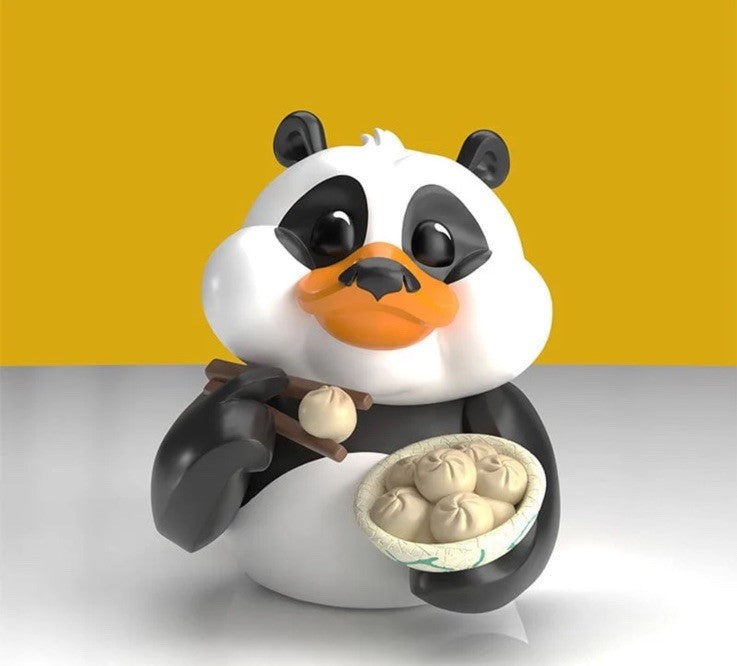 TUBBZ First Edition Kung Fu Panda - Po Cosplaying Rubber Duck Vinyl Figure 1st2