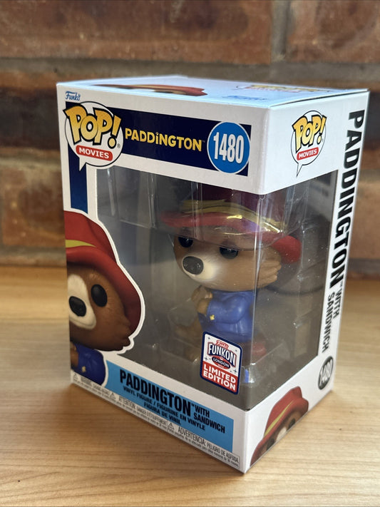 Funko Pop! Paddington with Sandwich 1480 - Funkon London 2024 Limited Edition