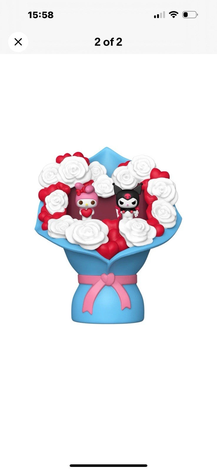 FUNKO Bitty Pop! Bouquet My Melody & Kuromi Valentine Gift Collect Set Anime3