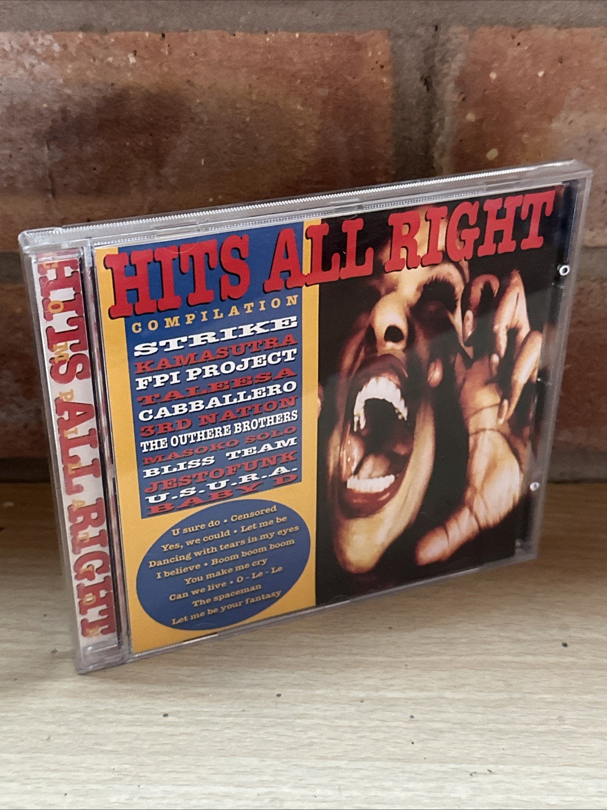 CD Hits all right U.S.U.R.A. FPI PROJECT BLISS TEAM CABBALLERO 90’s Dance Mix0