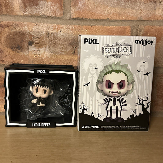 Thrilljoy Pixl Beetlejuice Lydia Deetz Vinyl Figure New Boxed BJ Horror0