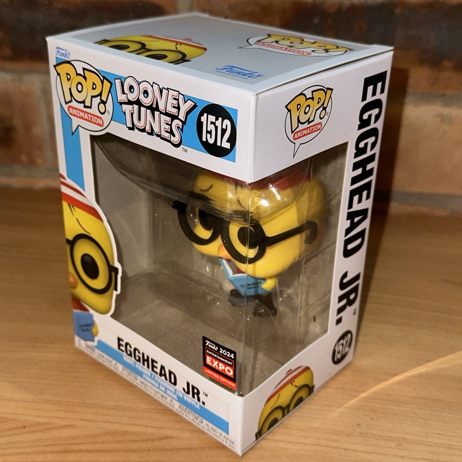 Funko Pop! Looney Tunes Egghead Jr. (2024 Entertainment Expo) #1512
