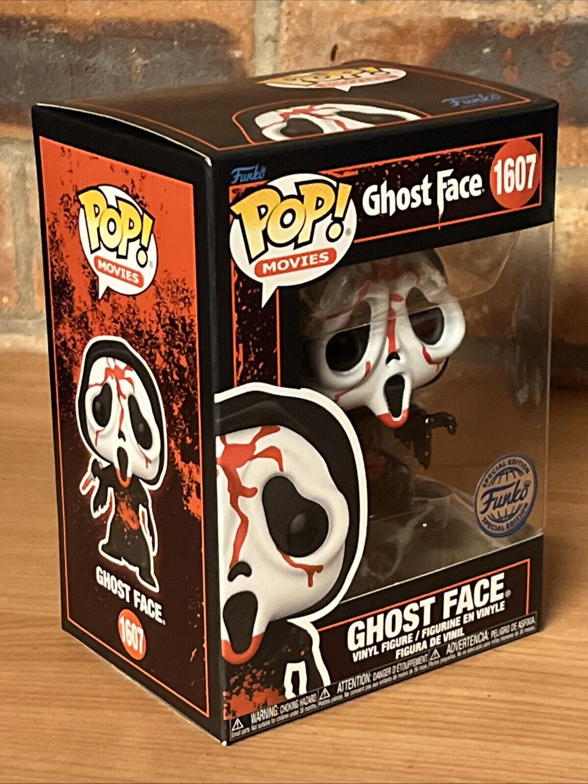 Funko Scream Bloody Ghostface 2024 Exc Pop #1607 In Stock Now Cult Horror Ghost