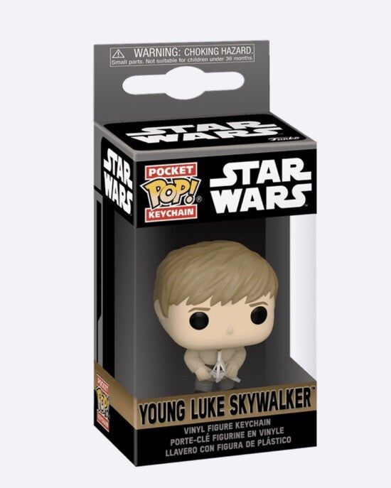 Funko Pop! Keychain: Star Wars - OBI-Wan Kenobi, Young Luke Skywalker New0