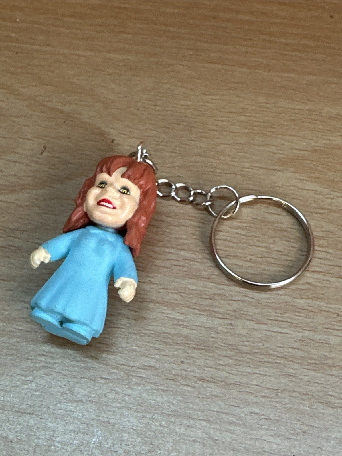 Regan Exorcist 3D Key ring Horror TV Movie Goth Gift Kids Cult gift bag Keychain0