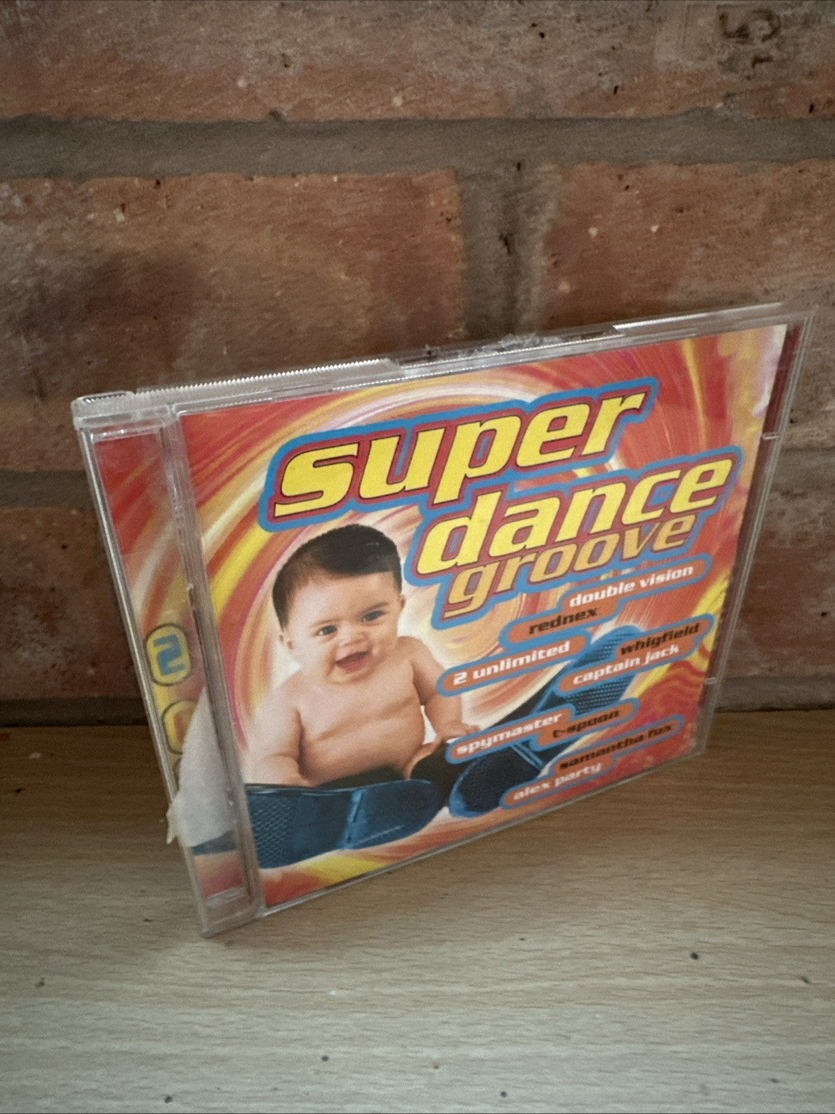 Super Dance Groove 90’s Electronic 2CD Shawn Christopher, T-Spoon, Alex Party,0