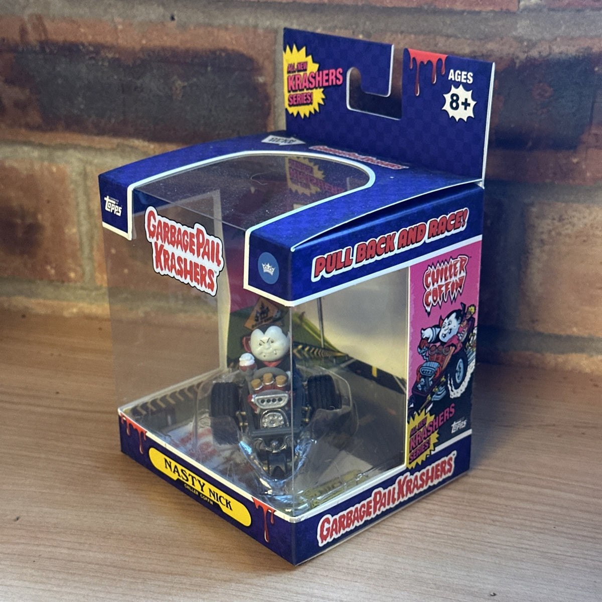 Topps Loyal Subjects Garbage Pail Krashers Series 1 Nasty Nick / Chiller Coffin0
