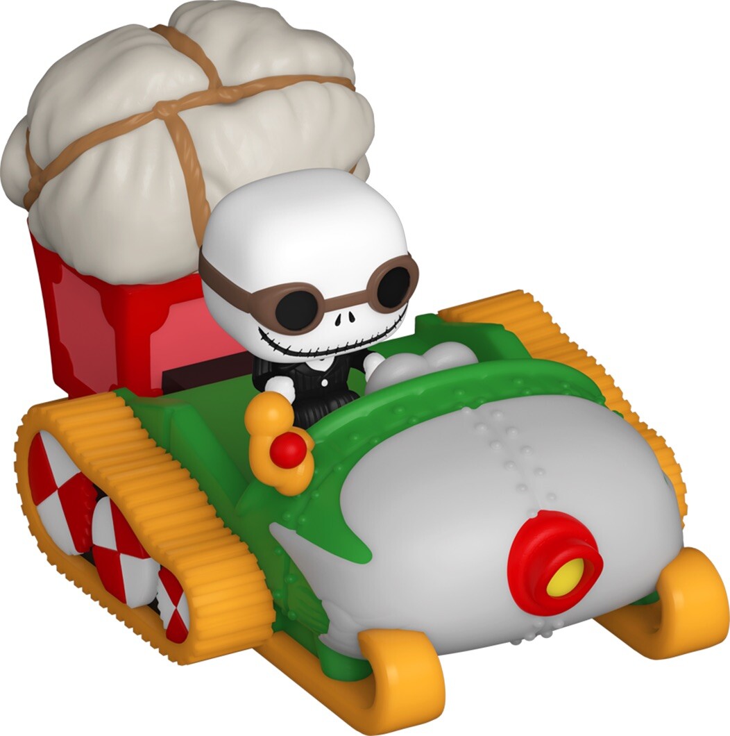 BITTY POP! Rides JACK SKELLINGTON W/ Snowmobile Funko Nightmare Xmas 1st Edition6
