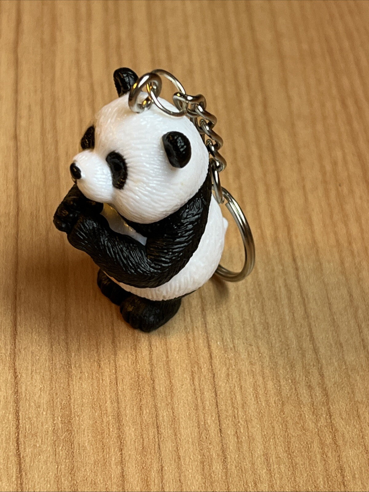 Panda Please Cute Key Ring Keychain Gift bag Xmas Pandas Animal Keyring1