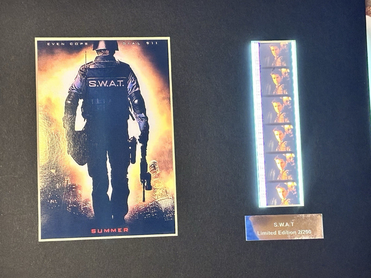 S.W.A.T.  Original 35mm Film Cell  - Frame Display-LTD ED 2/2001