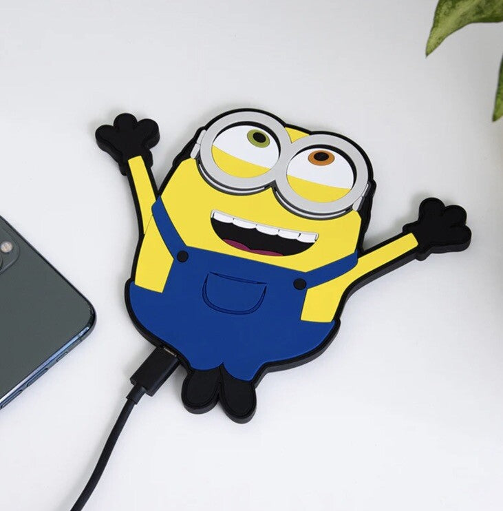  Minions Despicable Me Wireless IPhone Mobile Charger Pad MOBILES USB1
