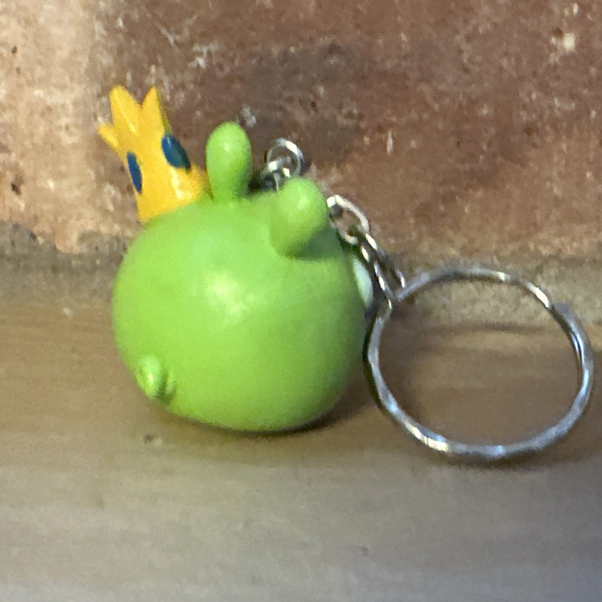 Angry Birds King Pig Key Ring  danglers Keychain charm PVC Movie Gift2