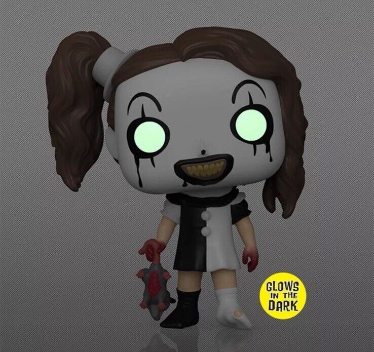 Terrifier Little Pale Girl GLOW GITD Funko Art The Clown  Speciality 1749 In Stk