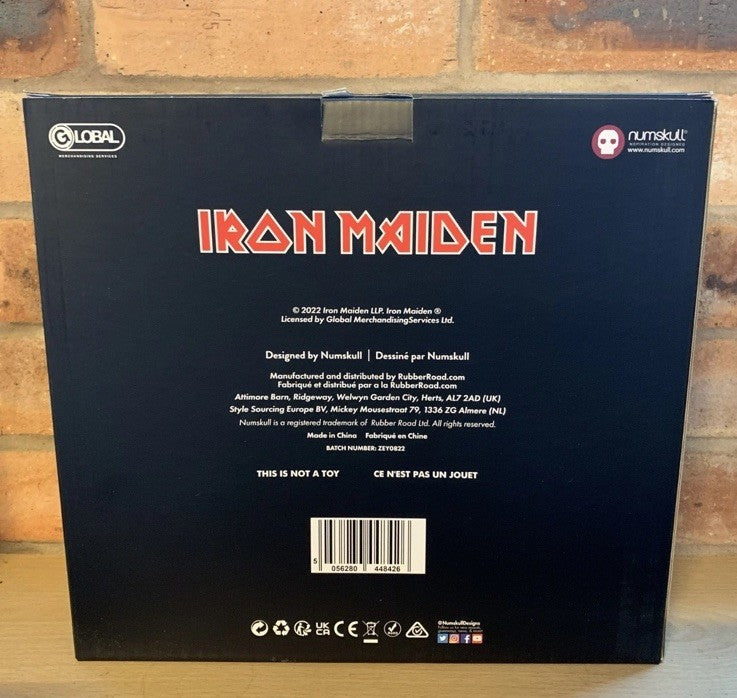  IRON MAIDEN drum  3D DESK LAMP / WALL LIGHT boxed rock gift  1