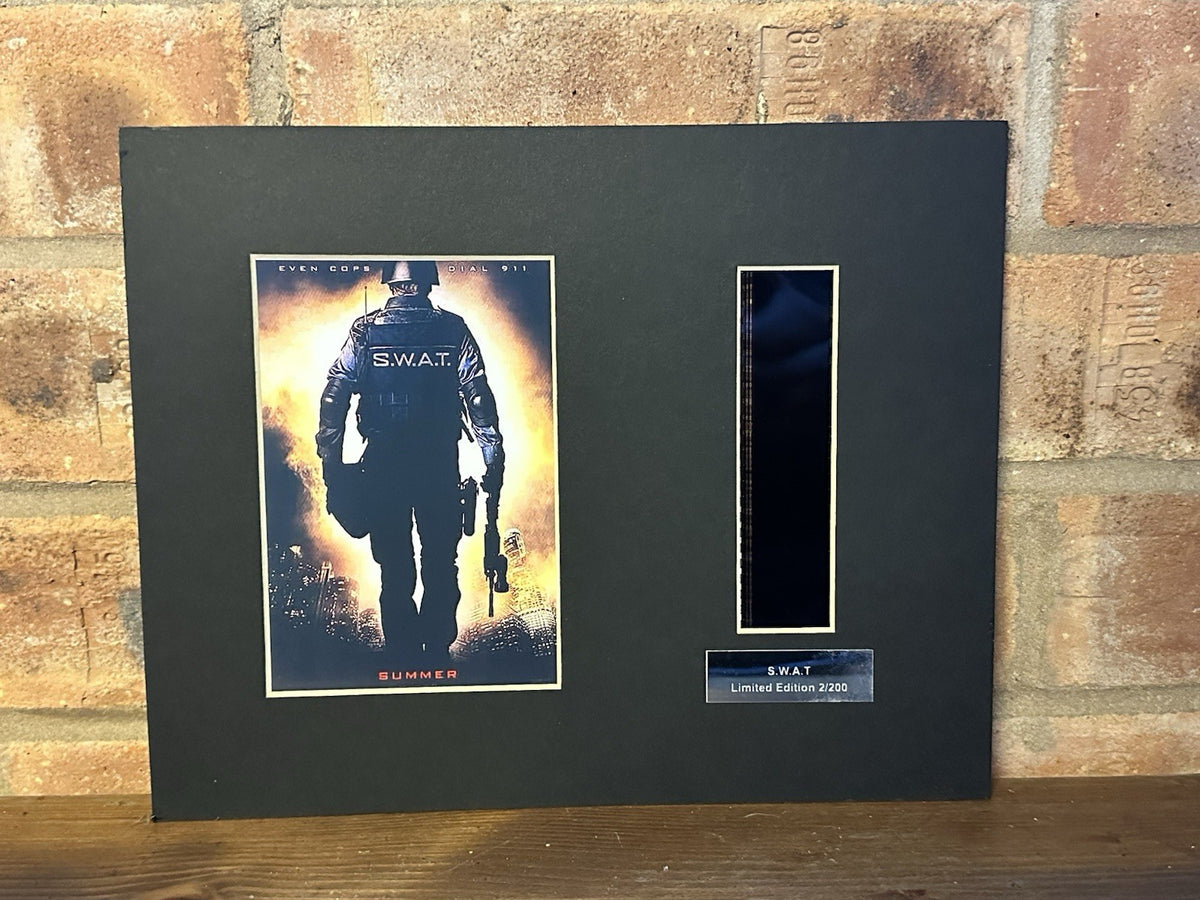 S.W.A.T.  Original 35mm Film Cell  - Frame Display-LTD ED 2/2002