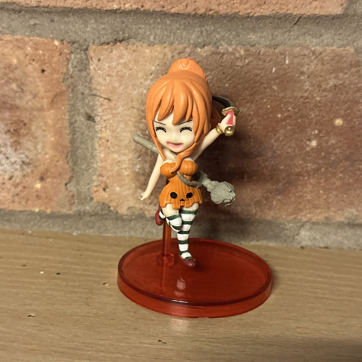Nami ONE PIECE Figure HALLOWEEN  Size 7cm Cult Anime Vinyl0