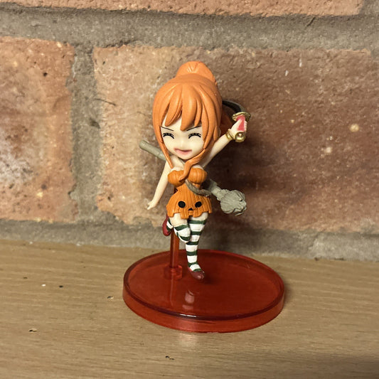 Nami ONE PIECE Figure HALLOWEEN  Size 7cm Cult Anime Vinyl0