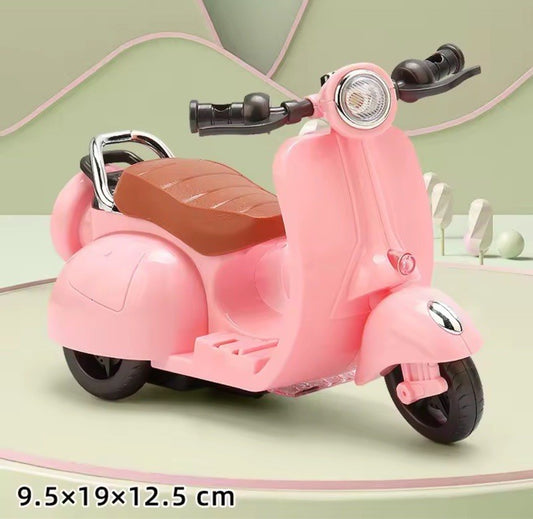 PINK Scooter For Labubu Perfect Size Moped With Lights And Sounds  Gift Doll
