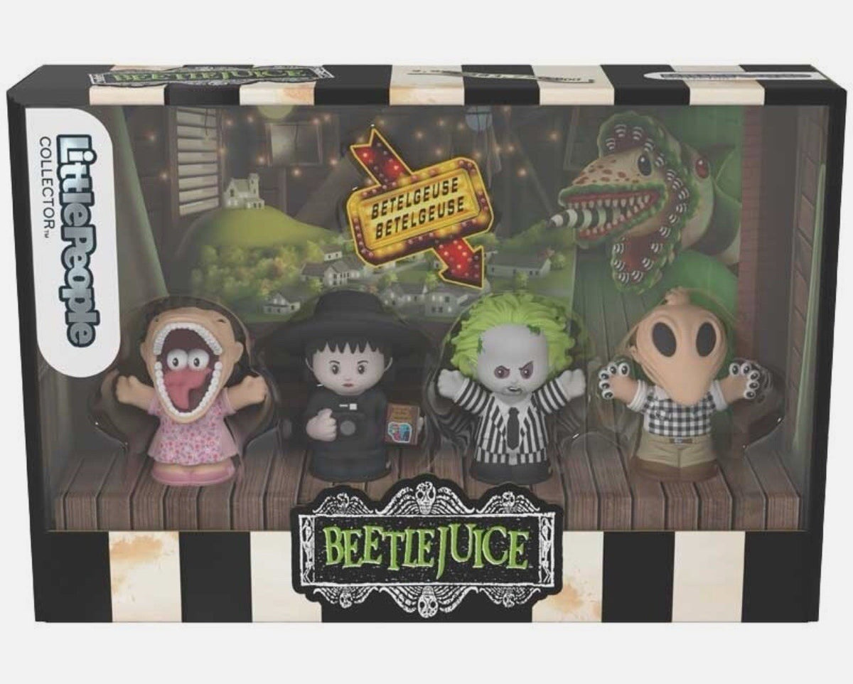 Beetlejuice Fisher-Price Little People Collector Set Bj Maitland Deetz In Stk0