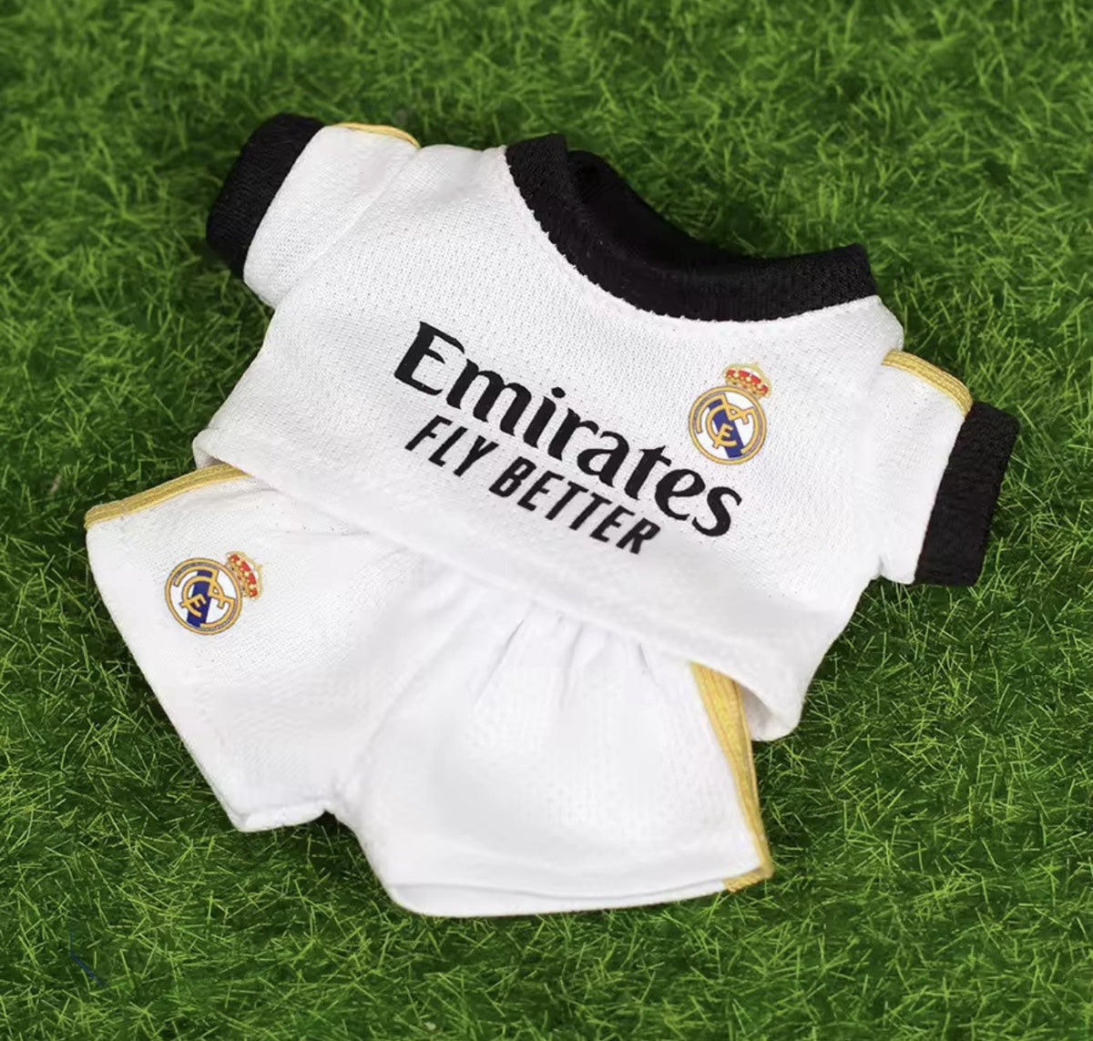 Labubu Real Madrid Football Sportswear Clothes FIFA World Cup 17cm No Doll0
