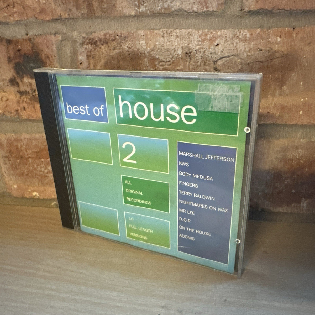Best of House 2 CD 1993 Acid House Compilation Mint Cd Case Cracked Rave0