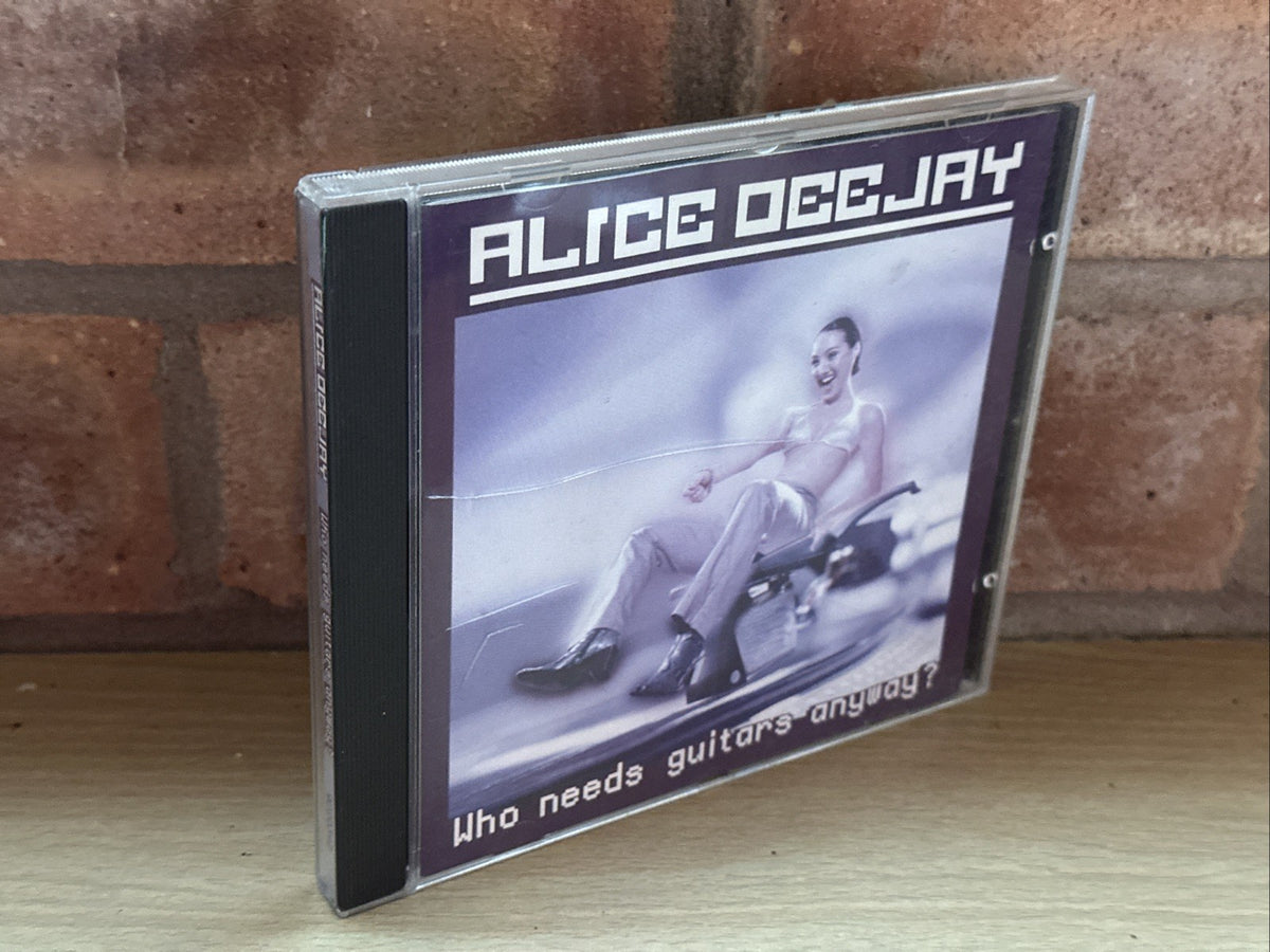 Alice Deejay Who Needs Guitars Anyway? (CD) Album Mint Cd Case Crack 99’s Dance1