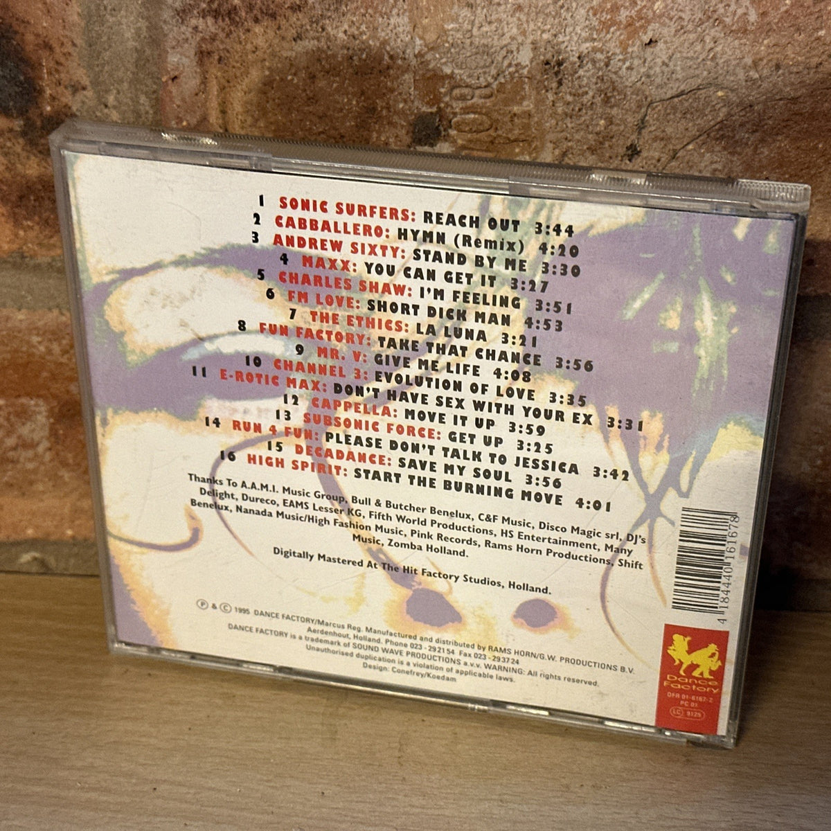 Diverse Power of Dance 2 CD Mint Cd Rare 90’s Rave Electronic 19952