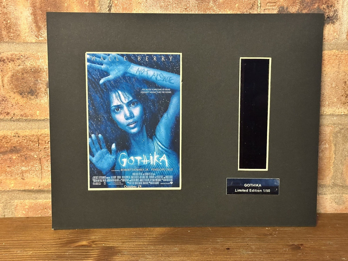 Gothika Halle Berry 1 Of 50 35mm horror Movie Film Cell 8x10 mounted Display CoA1