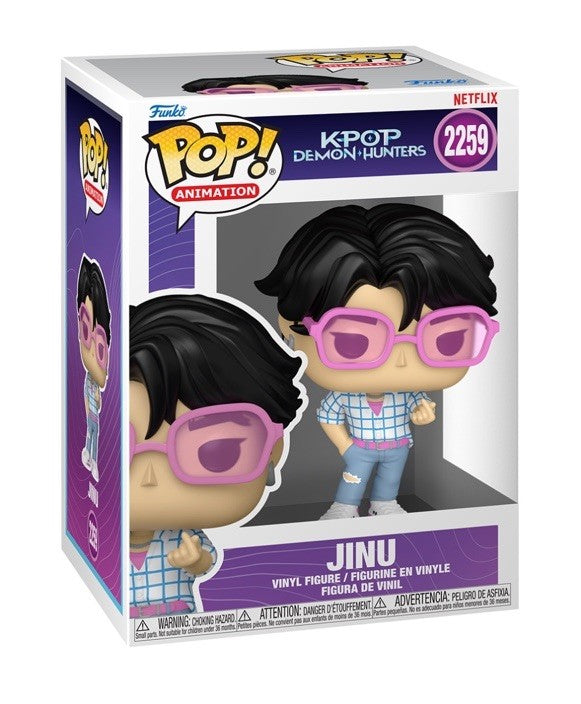 FUNKO POP KPOP DEMON HUNTERS Jinu 2259 K Pop Huntrix Group Band New  Gift0
