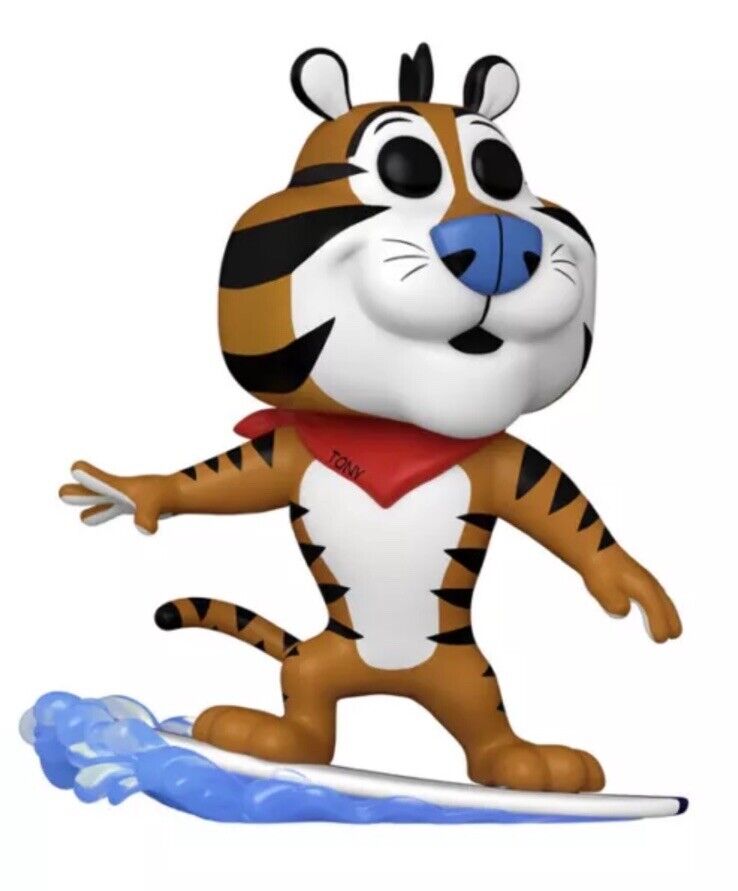 SDCC 2023 EXCLUSIVE STICKER FUNKO POP SURFING TONY THE TIGER KELLOGG'S Con Exc