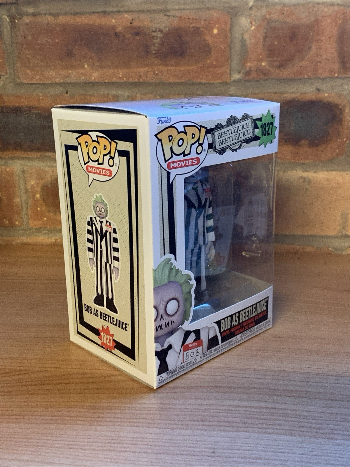 Beetlejuice 2 Bob as Beetlejuice Funko Pop! Vinyl #1827 Cult Horror Movie Gift1