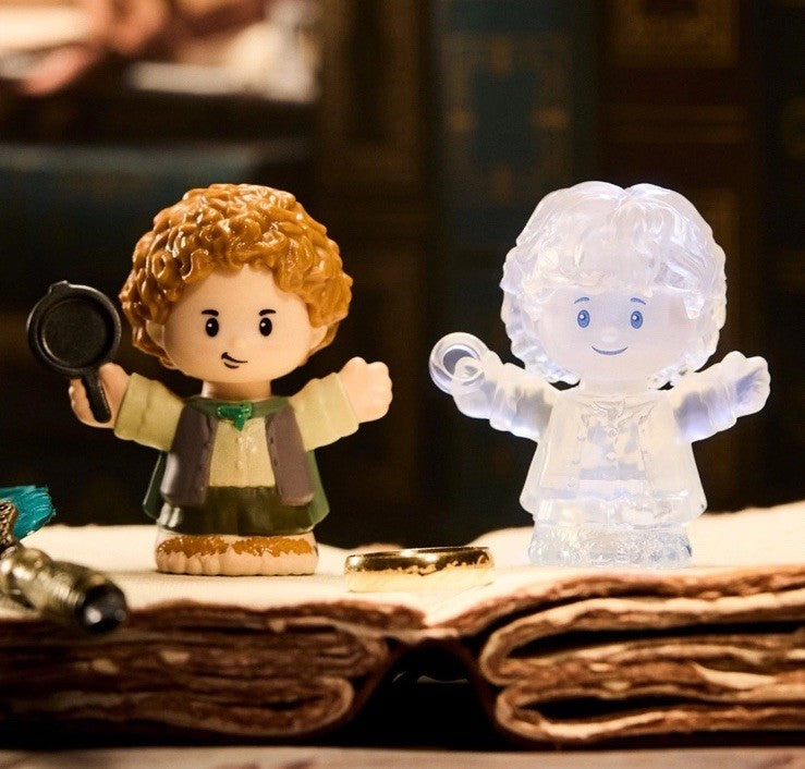 LORD OF RINGS Fisher Price Little People Collector WEATHERTOP SET LOTR Light Up