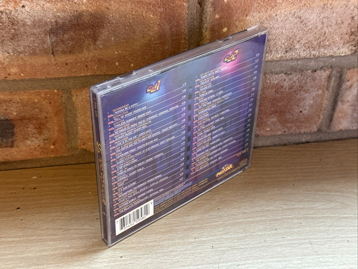 2xCD Techno Parade '95 Double CD Moby Scooter Marusha Polystar 19951