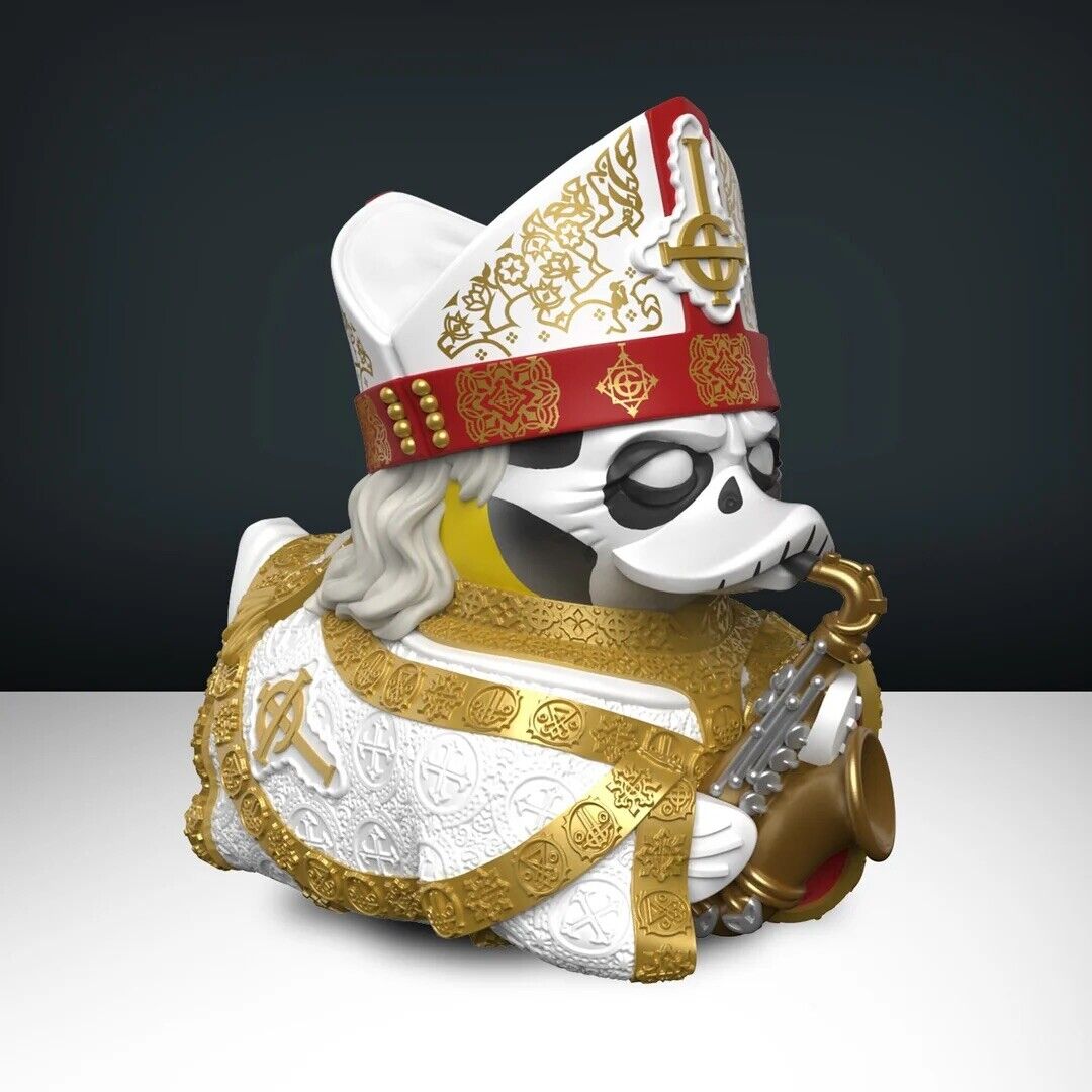 TUBBZ Ghost: Papa Nihil  Boxed Collectible Duck Official Rock Band Cult