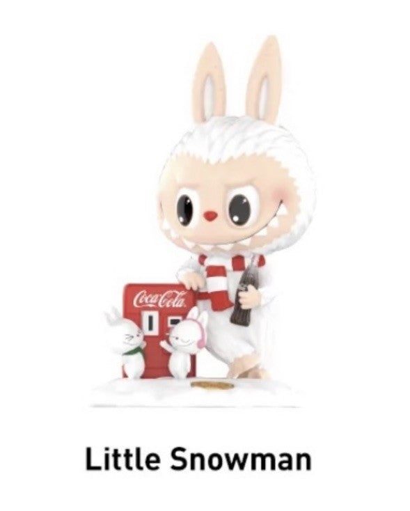 💯 Official POP MART Monsters Little Snowman Labubu  Coca-cola Series Sealed