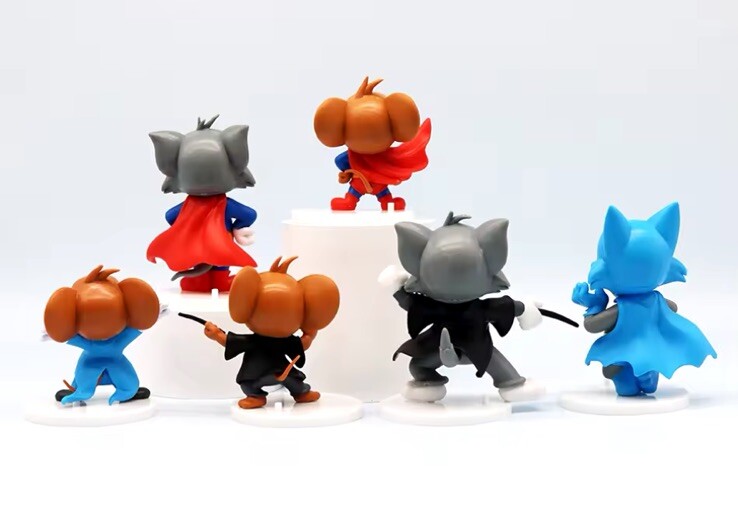 TOM And JERRY as BATMAN & Joker Hollywood Movie series Gift Boxed Cult8