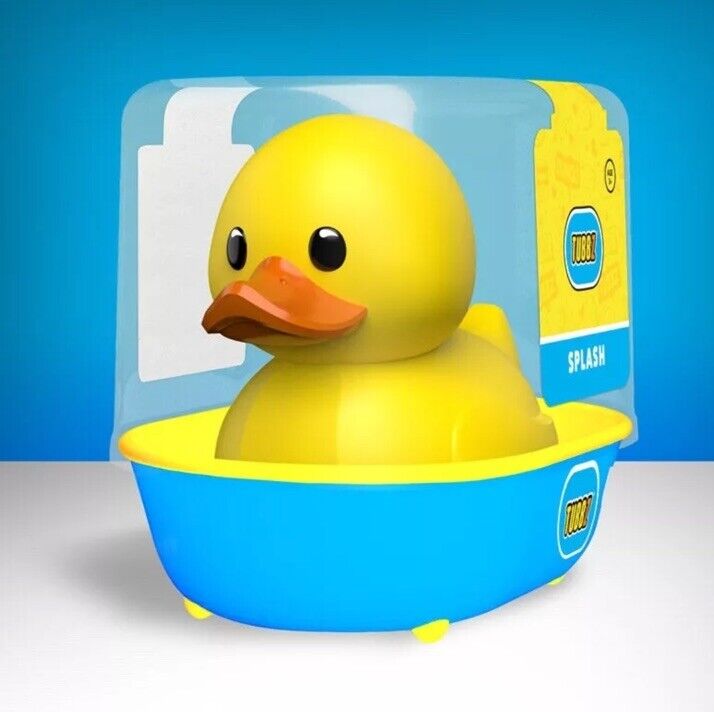 TUBBZ 1ST Edition SPLASH 5YR anniversary Collectible Duck Figure Rare Ltd Ed