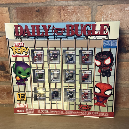 Funko Bitty POP! Collector Pack Spider-Man 12-Pack Daily Bugle Marvel Gift Set0
