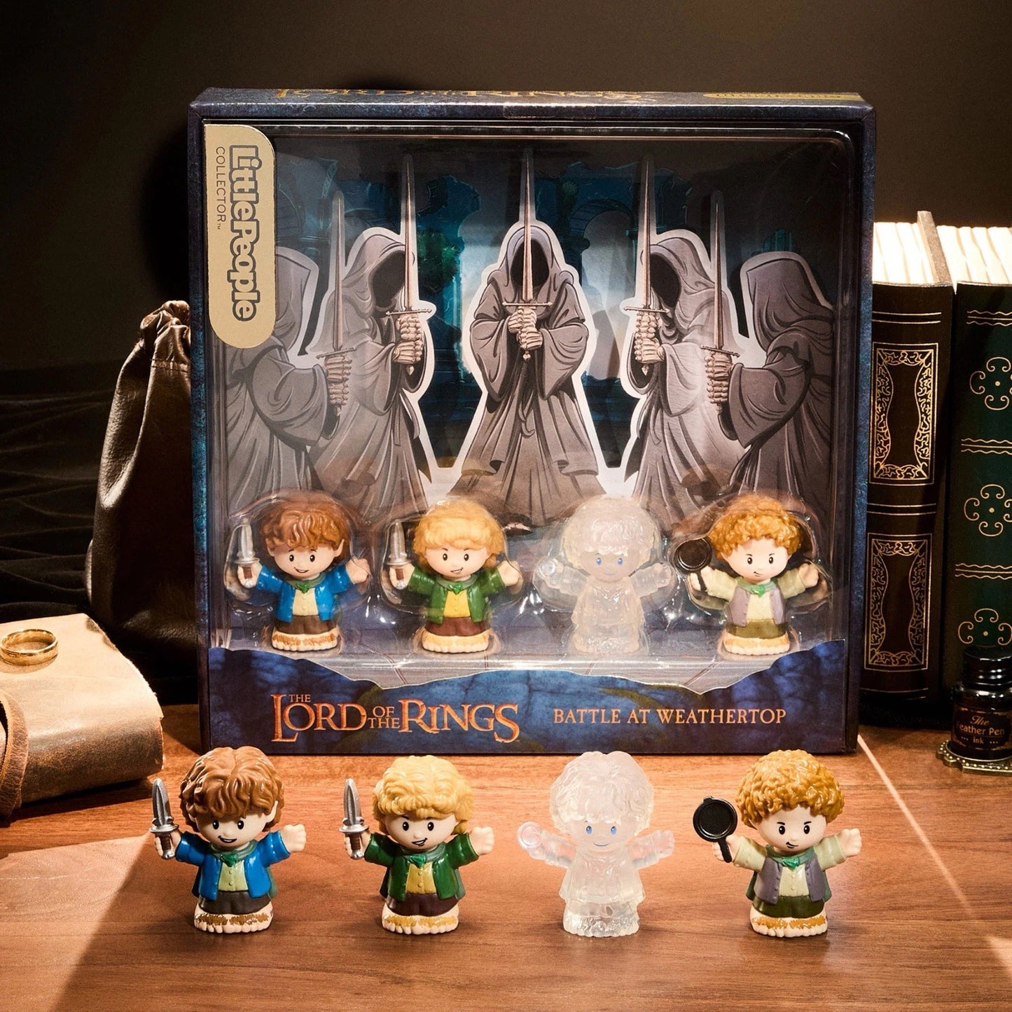 LORD OF RINGS Fisher Price Little People Collector WEATHERTOP SET LOTR Light Up