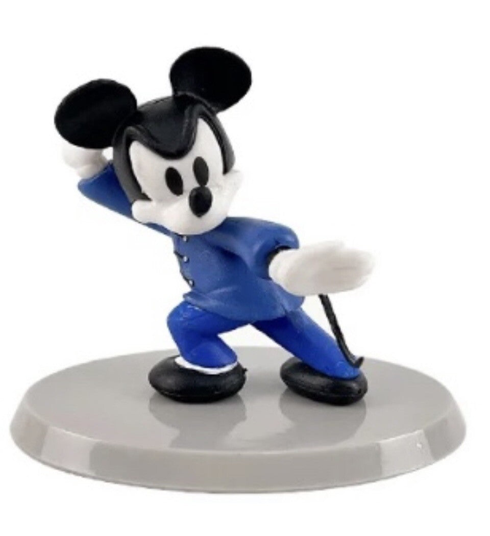 Disney Kung Fu Mickey Mouse Figure Series - Blue Suit Bruce Lee 6cm0
