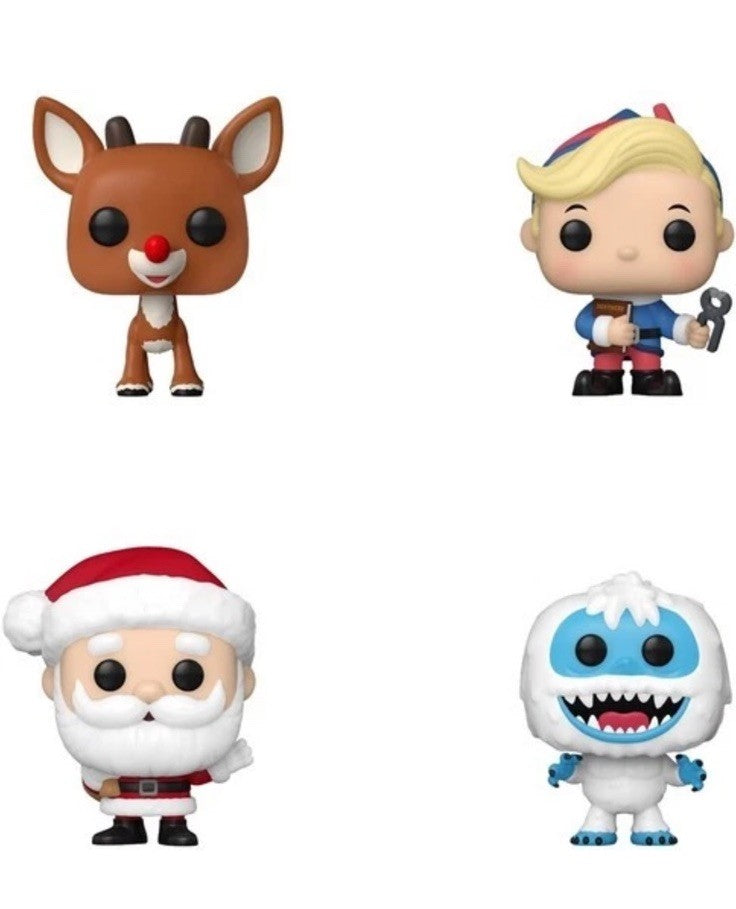 1x Funko Pocket POP! Coal: Rudolph One Random Pocket POP! Great Xmas Gift Filler1