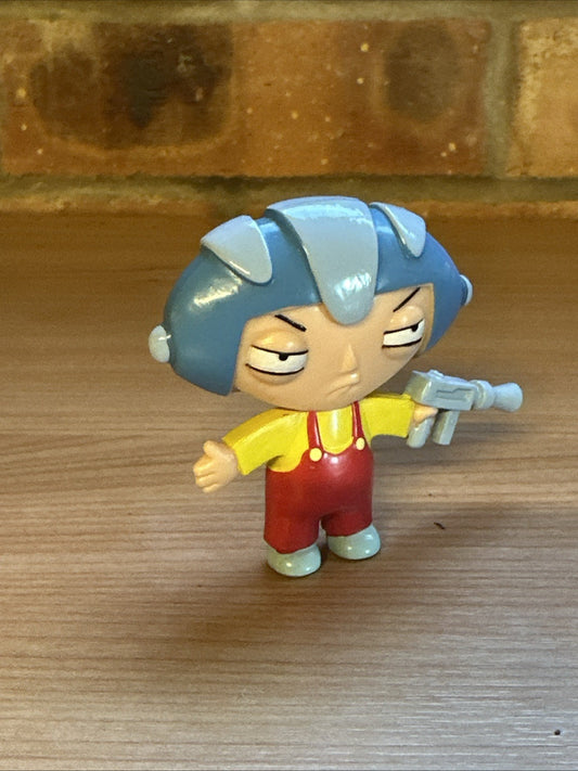Family Guy Fox Figures Stewie Griffin Ray Gun Cult 8cm Vinyl Gift Boxed Cult