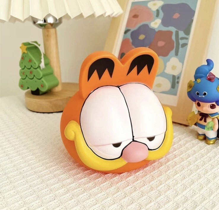 Garfield Face Money Box Bank Cat Movie Film Plastic Cult Cartoon Gift0