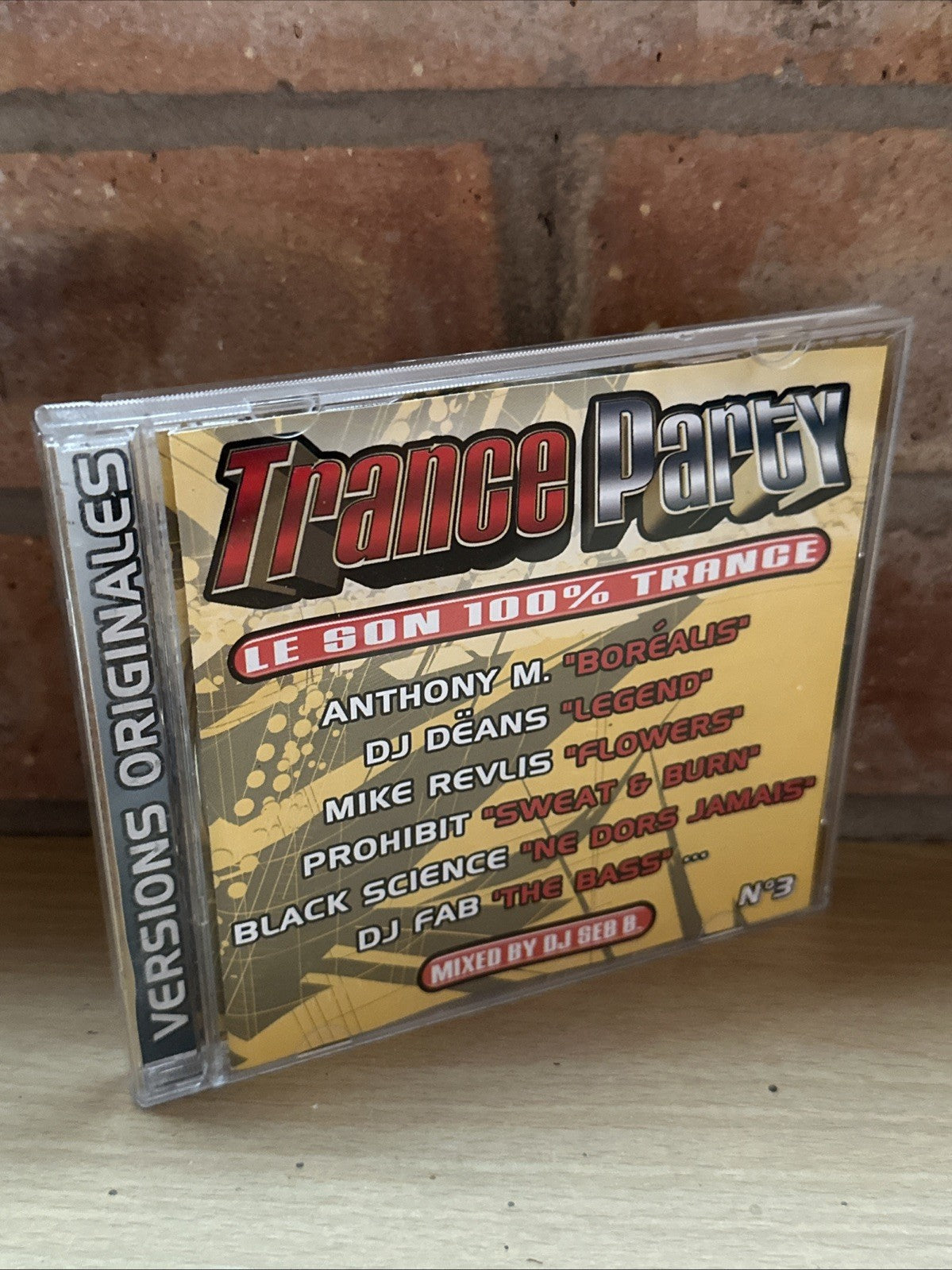 Rare Trance Party No.3 CD Album Mixed by Seb B. Rare 90’s Mixed Cd Electronic0