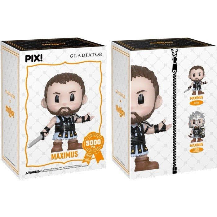 Thrilljoy PIX! Maximus Gladiator LE5000 Confirmed Common Vinyl Figure In Stock2