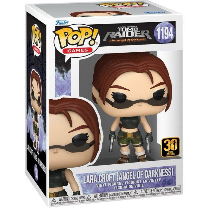 FUNKO Pop! Lara Croft Angel of Darkness Tomb Raider 30yr Exc Cult Movie1