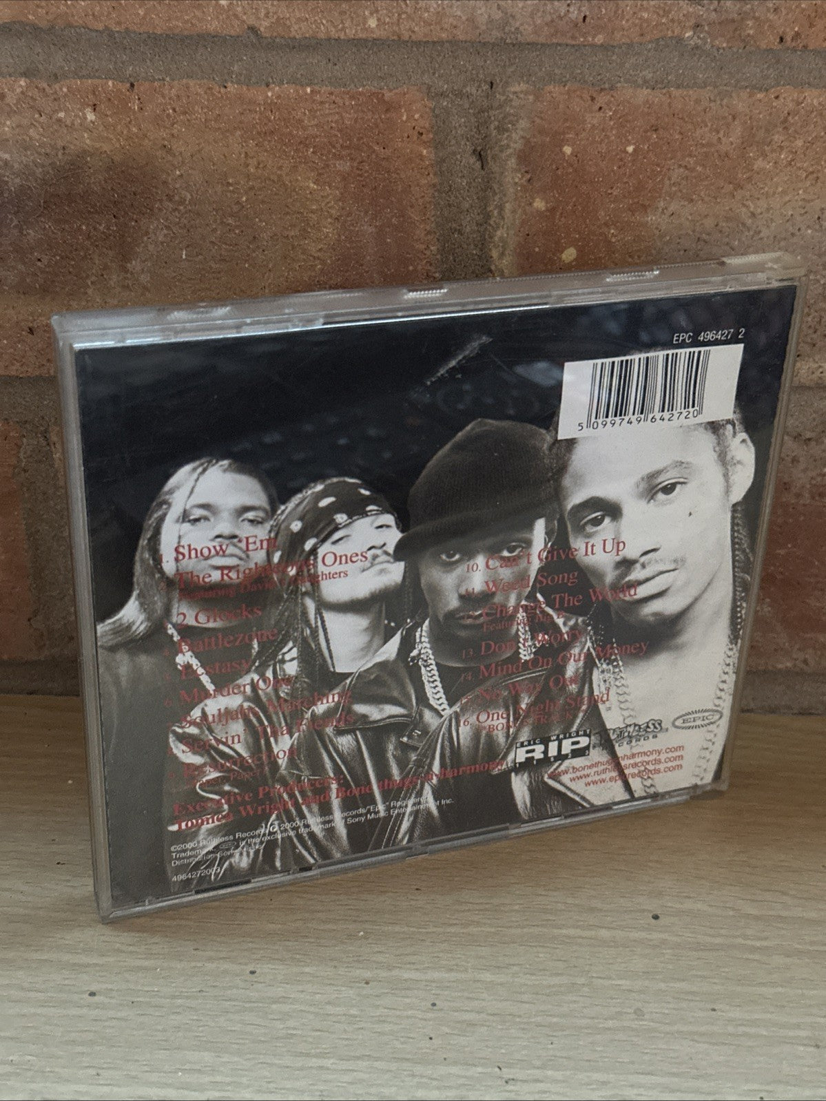 Bone Thugs-N-Harmony - Btnhresurrection  CD Ruthless Records 2000 RAP HIP HOP1