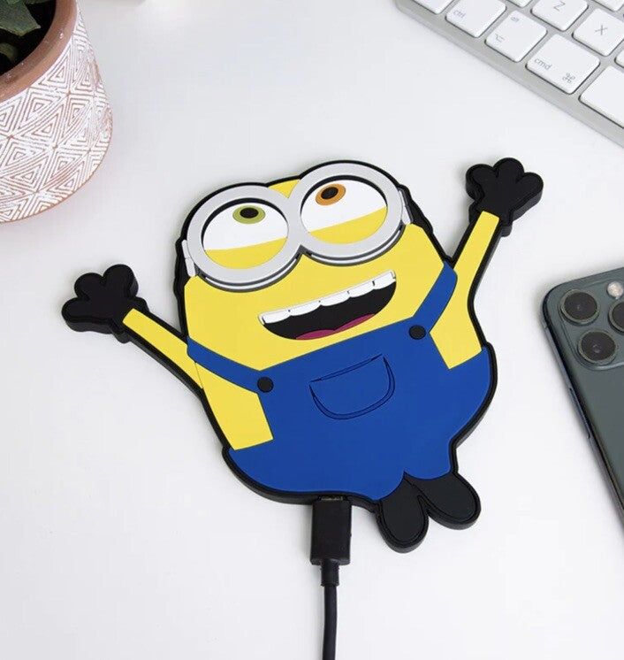  Minions Despicable Me Wireless IPhone Mobile Charger Pad MOBILES USB0