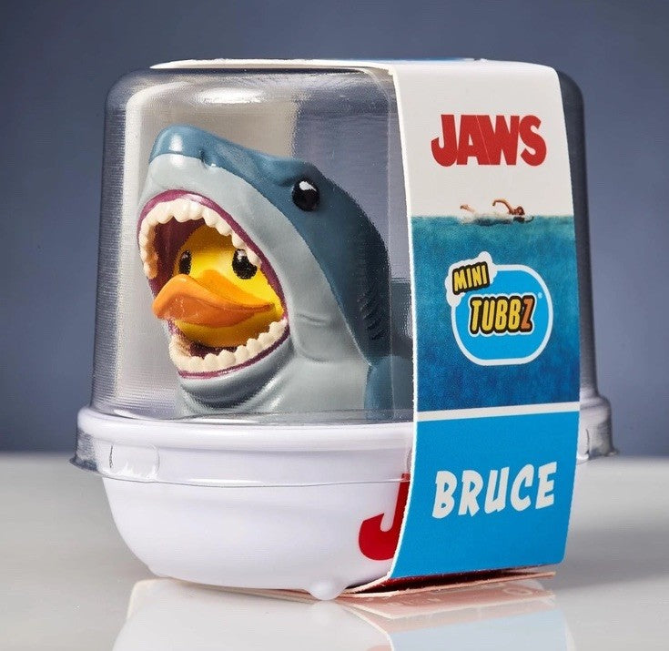 TUBBZ Mini Jaws Bruce Collectible Vinyl Rubber Duck Figure  50th Anniversary